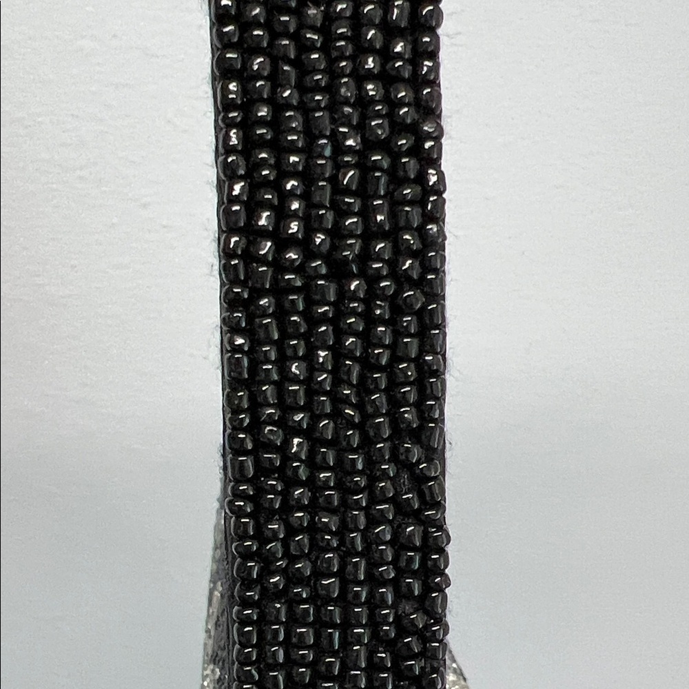 From India To You | Beaded Silver Bow Shoulder Bag - Picture 5 of 10